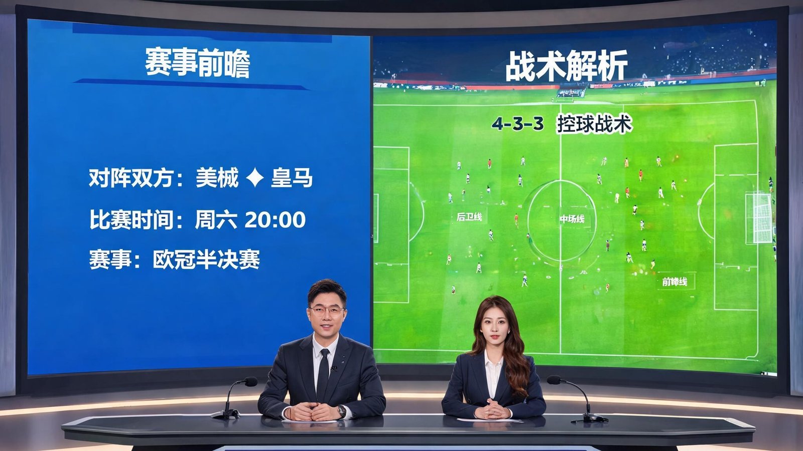 开云体育专业解说团队进行赛事前瞻与战术解析